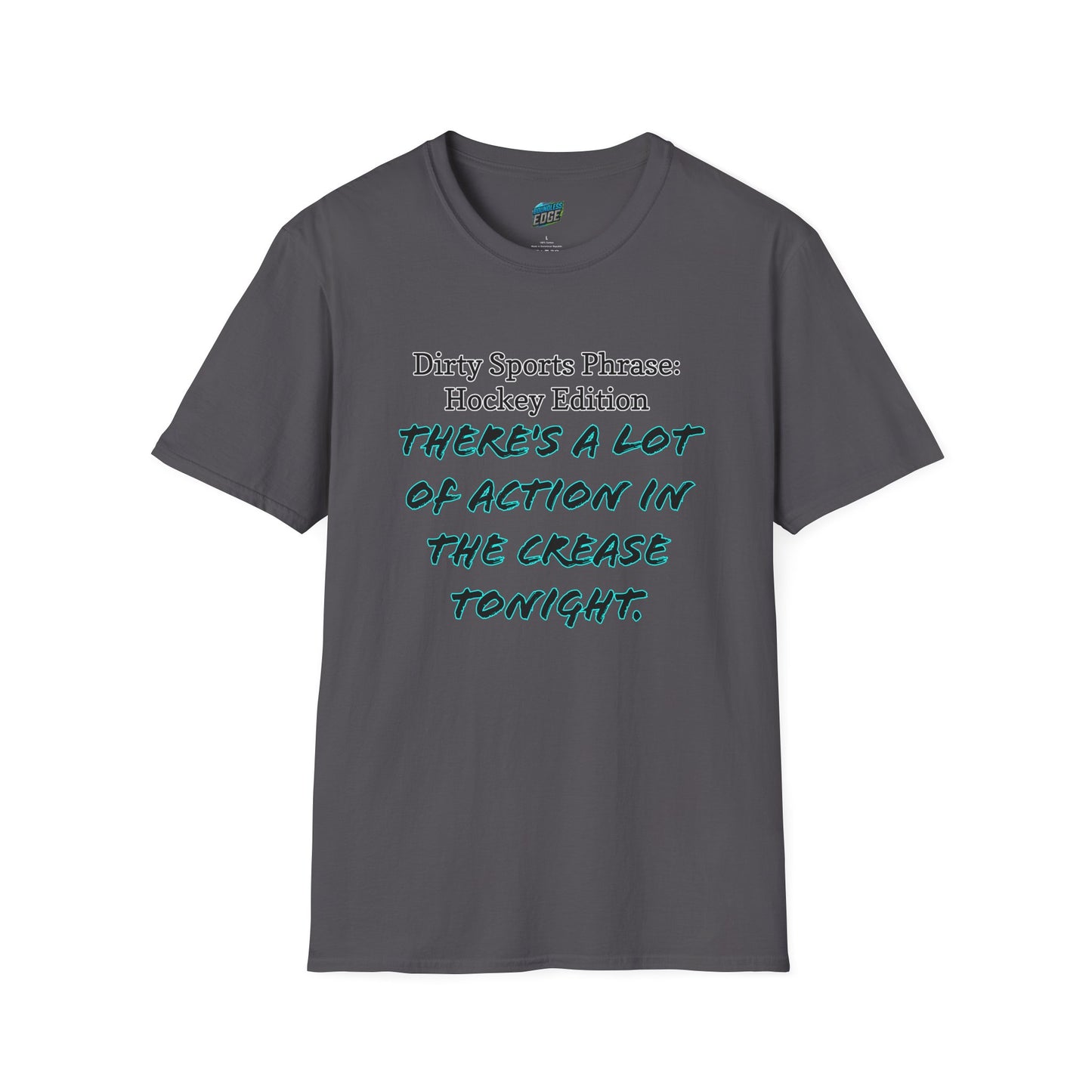 Dirty Sports Phrase... Hockey Humor Men's Basic T-Shirt