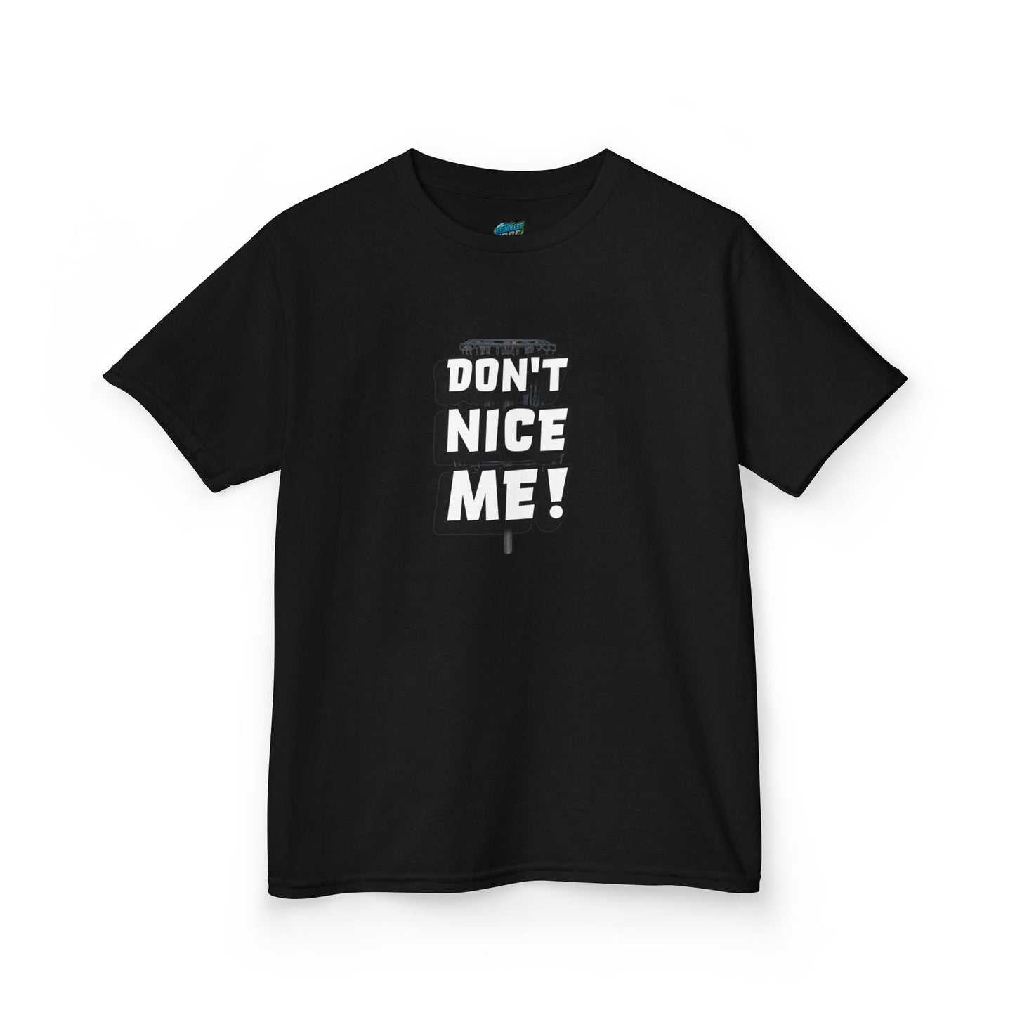 Don't Nice Me! Disc Golf Humor Boys' Heavy Cotton T-Shirt