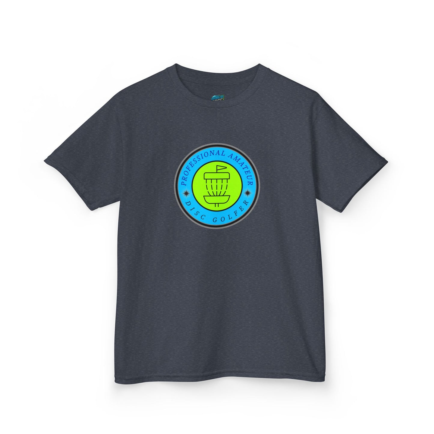 Professional Amateur Disc Golf Humor Boys' Heavy Cotton T-Shirt