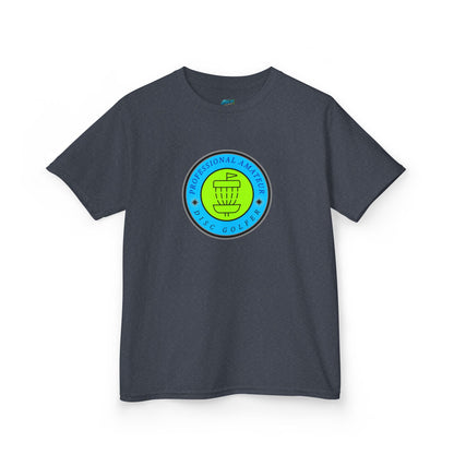 Professional Amateur Disc Golf Humor Boys' Heavy Cotton T-Shirt