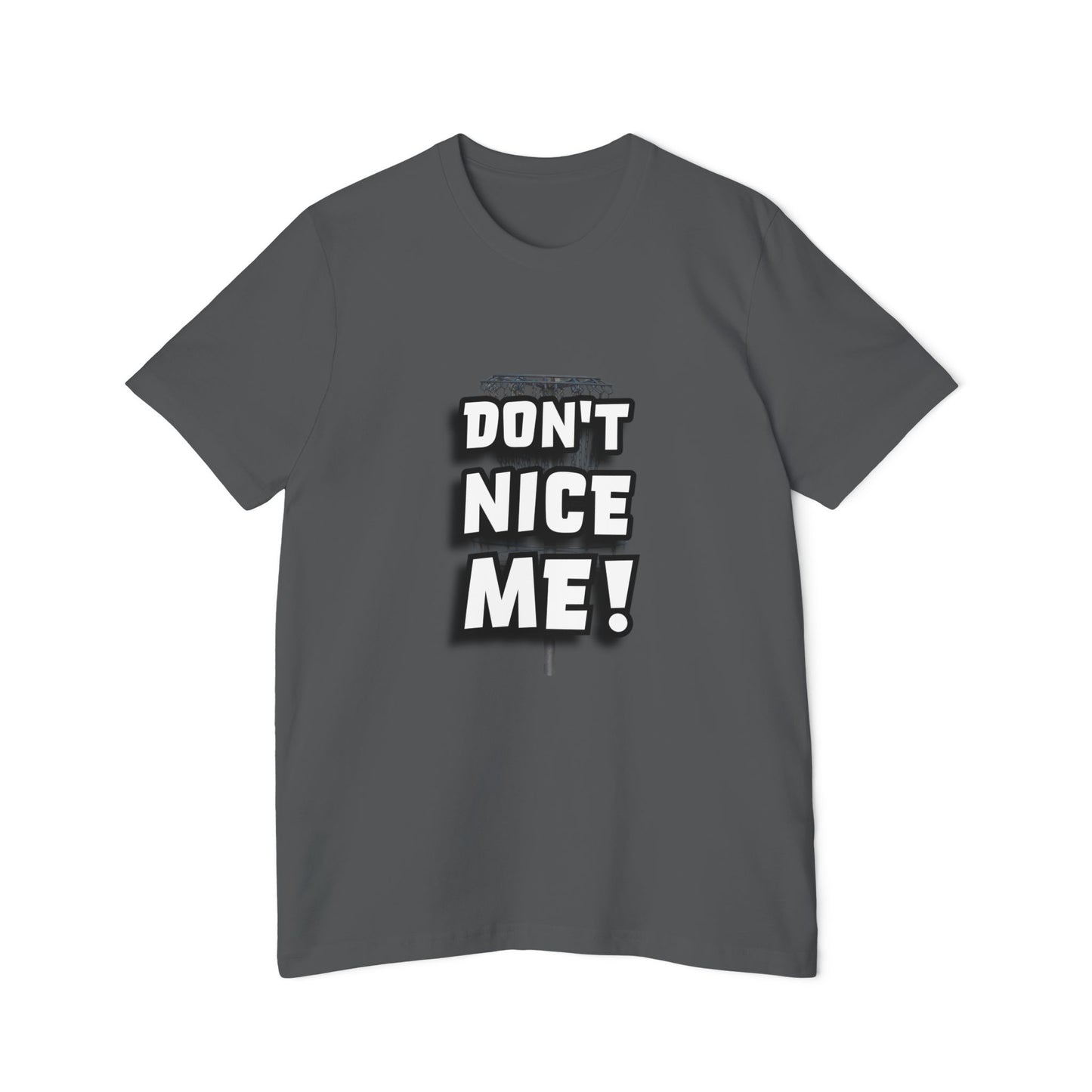 Don't Nice Me! Disc Golf Humor Women's Premium T-Shirt