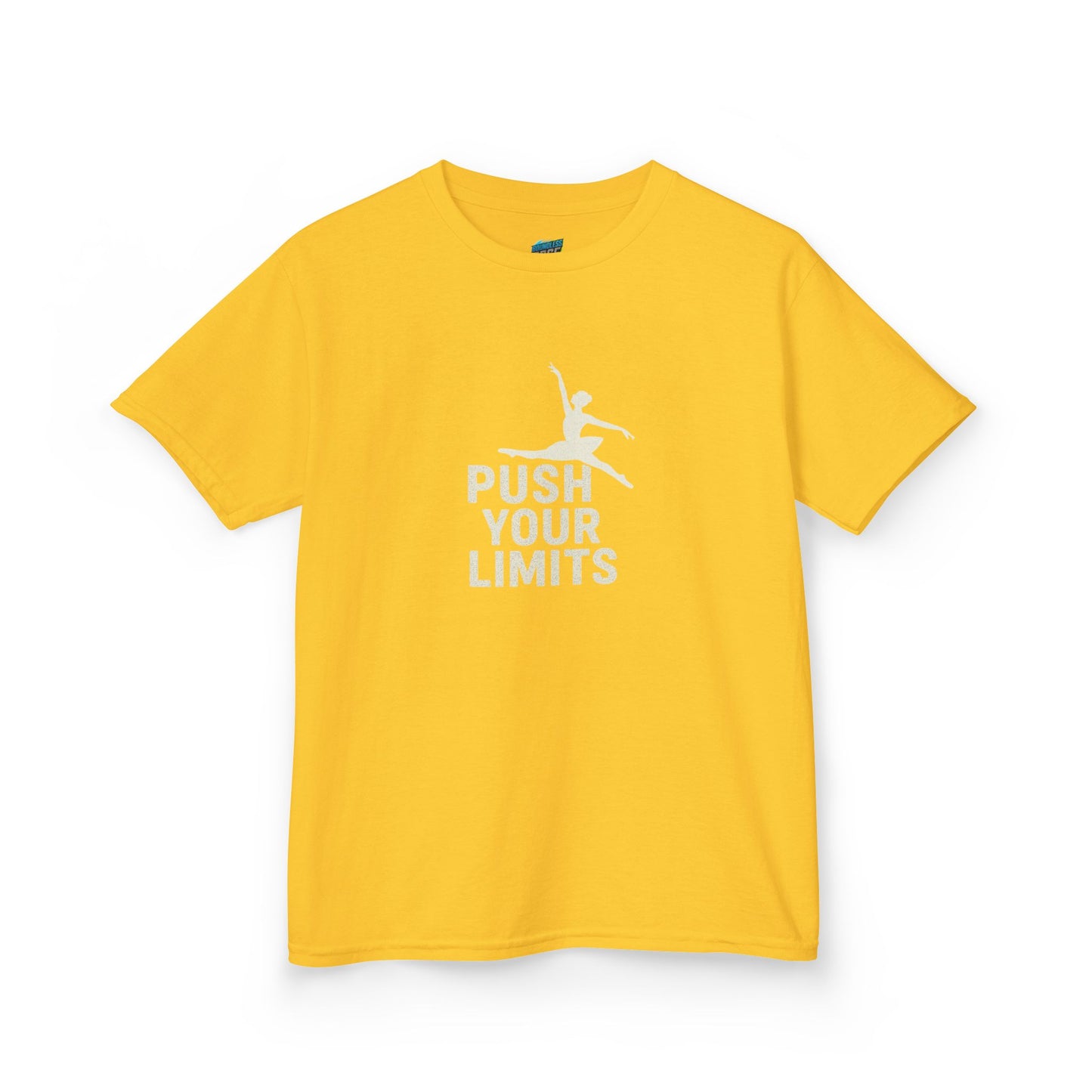 Push Your Limits Dancer Girls' Heavy Cotton T-Shirt
