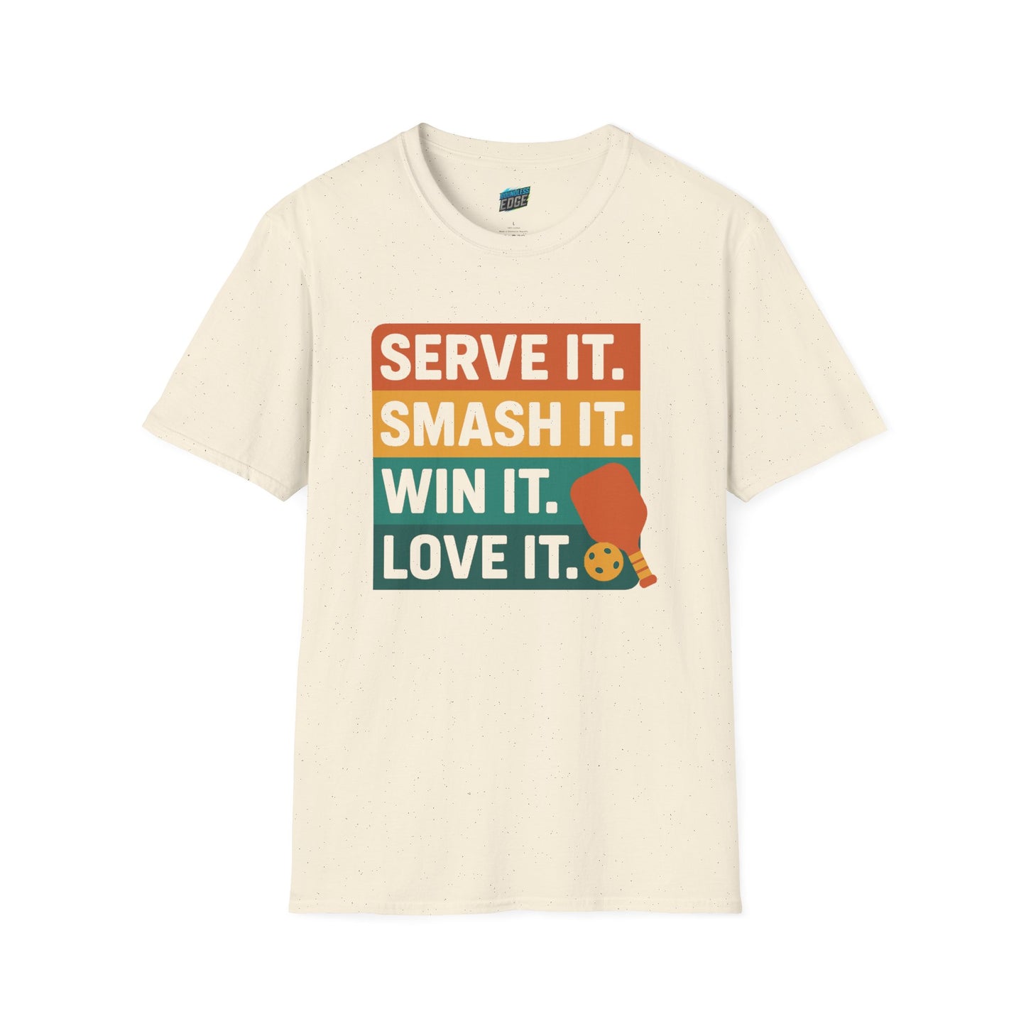 Serve it. Smash it. Win it. Love it. Pickleball Women's Basic T-Shirt