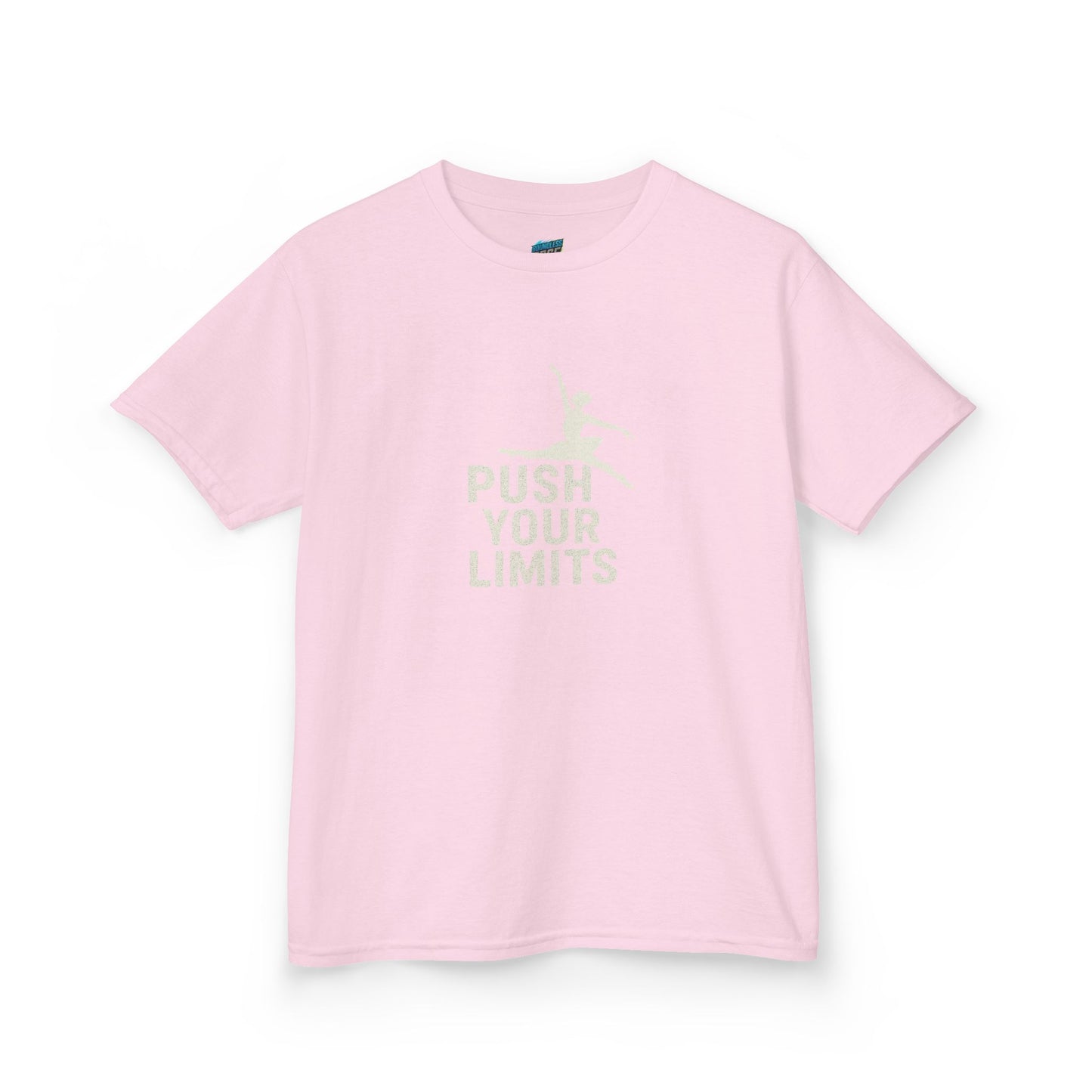 Push Your Limits Dancer Girls' Heavy Cotton T-Shirt