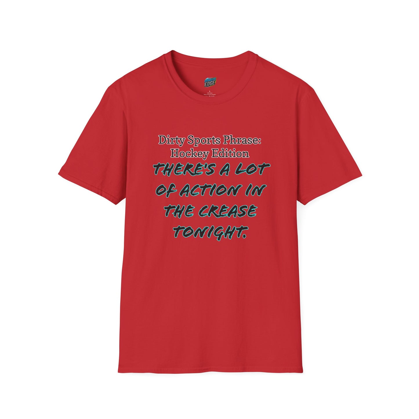 Dirty Sports Phrase... Hockey Humor Men's Basic T-Shirt