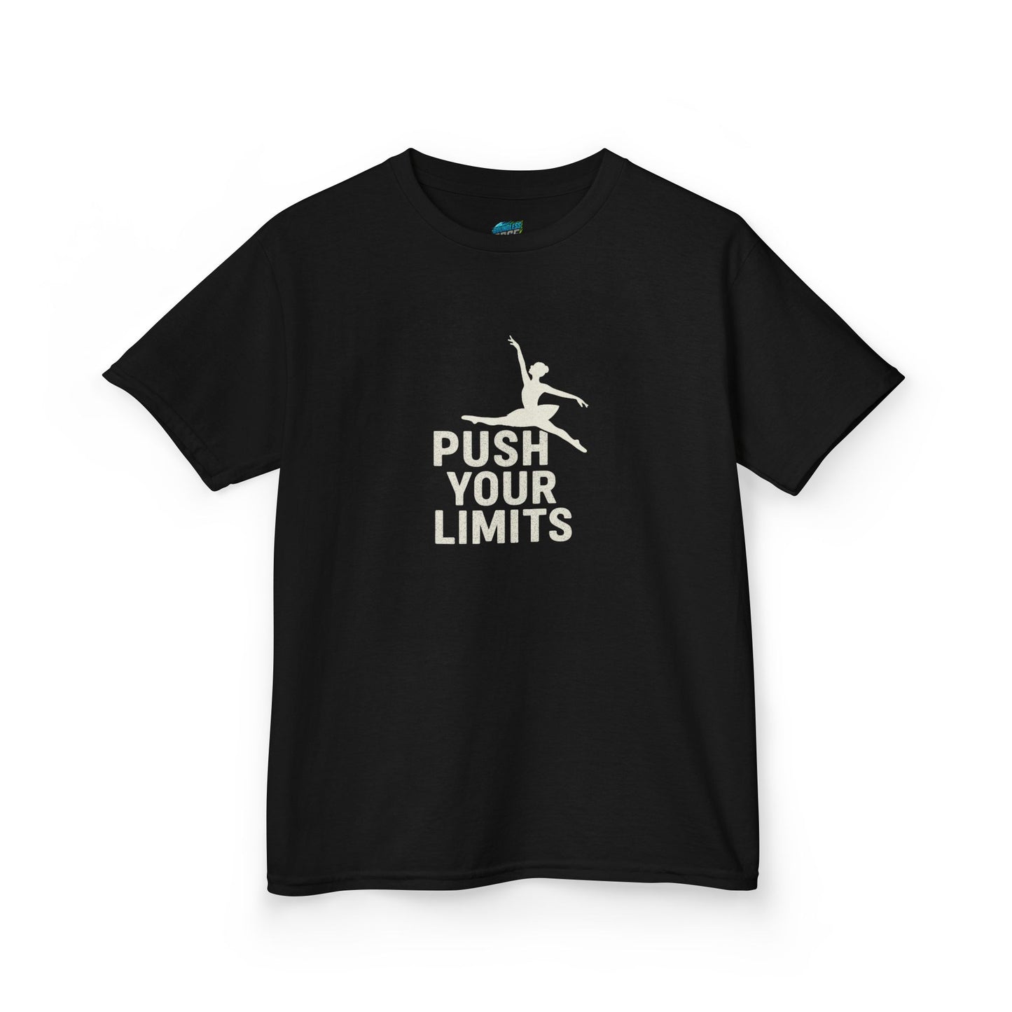 Push Your Limits Dancer Girls' Heavy Cotton T-Shirt