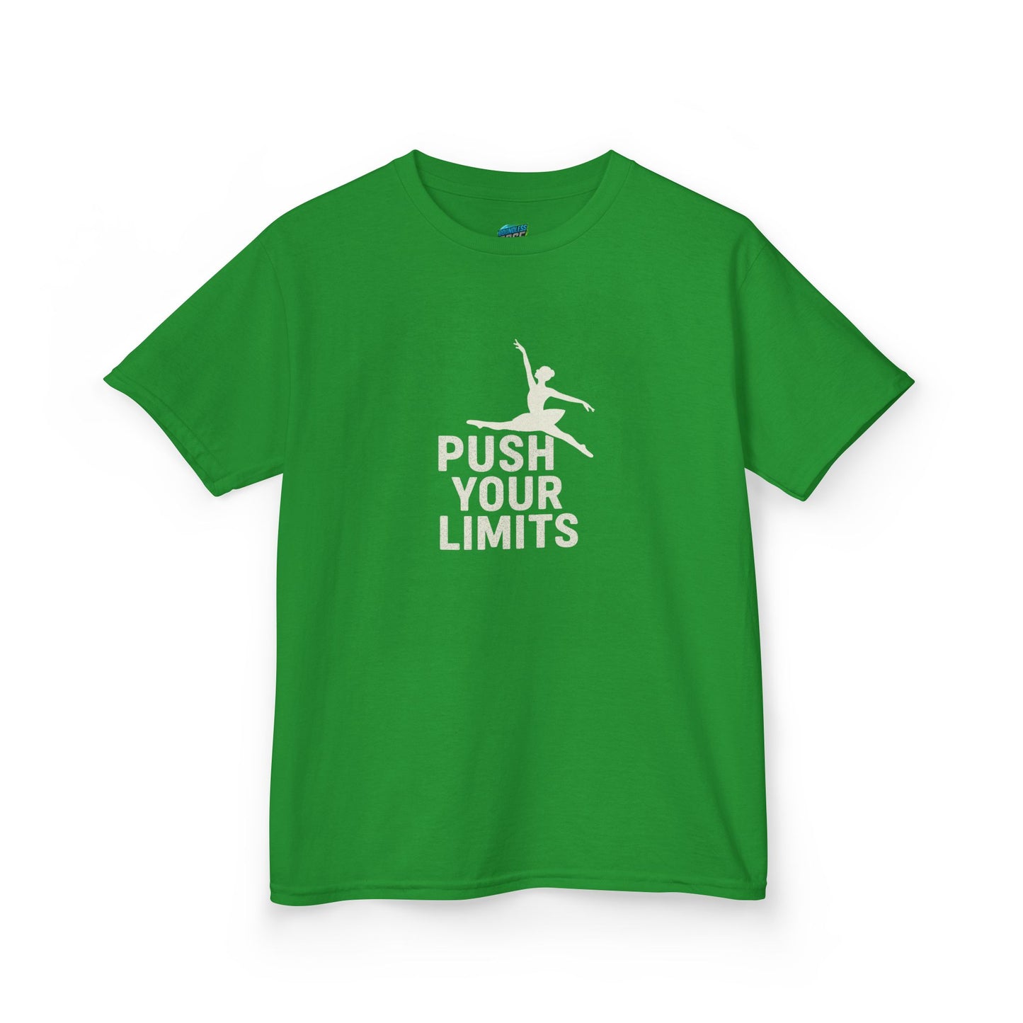 Push Your Limits Dancer Girls' Heavy Cotton T-Shirt