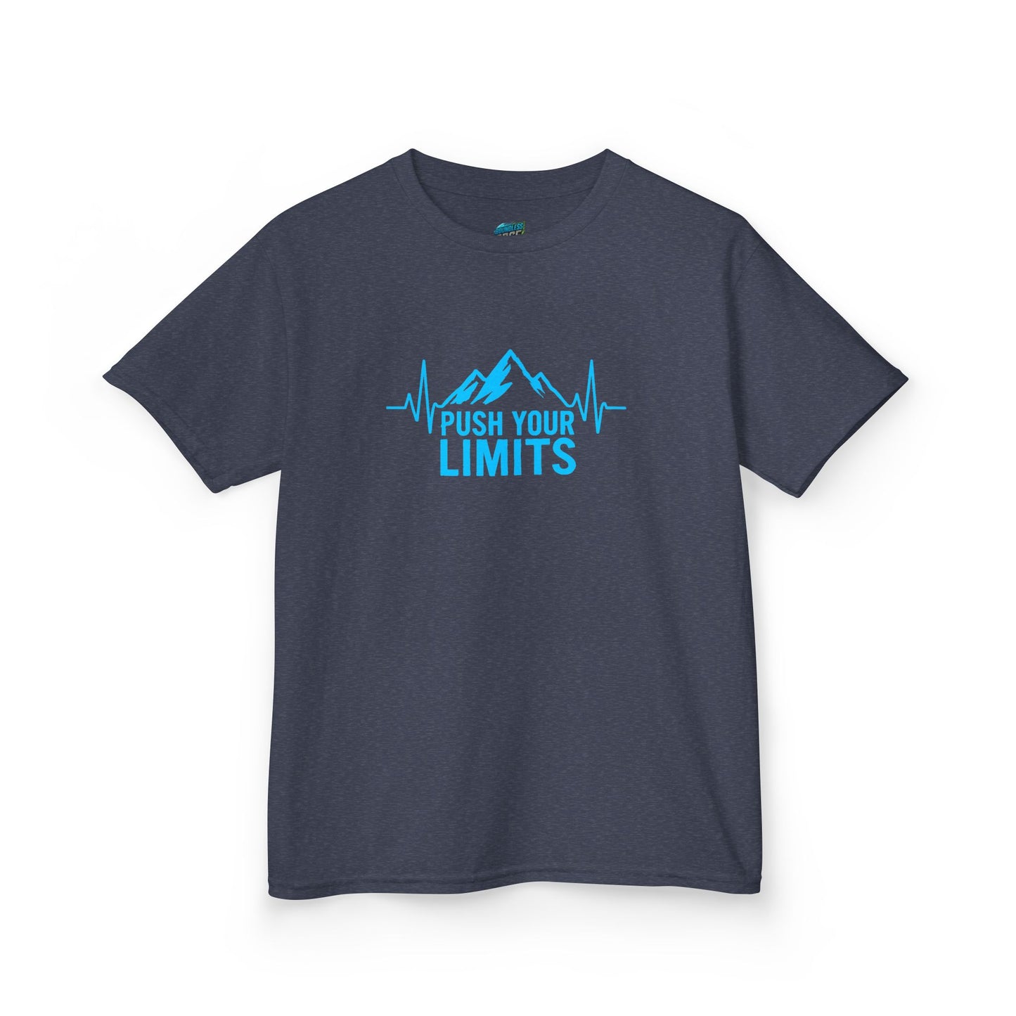 Push Your Limits Hiking Girls' Heavy Cotton T-Shirt