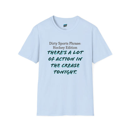 Dirty Sports Phrase... Hockey Humor Men's Basic T-Shirt