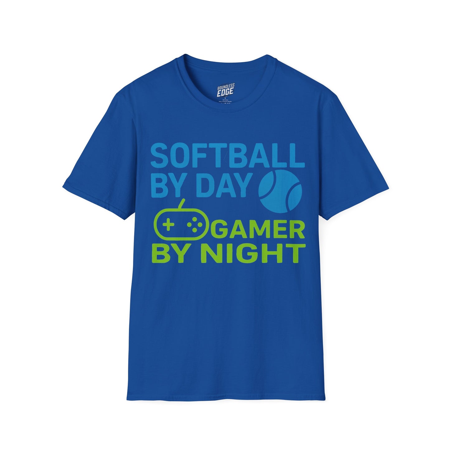 Softball by Day, Gamer by Night Women's Basic T-Shirt