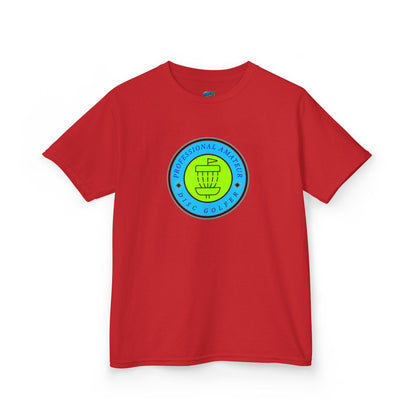Professional Amateur Disc Golf Humor Boys' Heavy Cotton T-Shirt