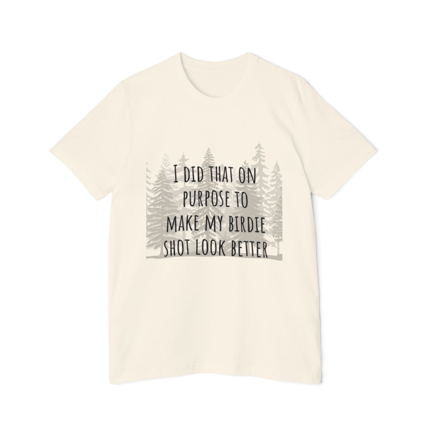 I Did That On Purpose... Disc Golf Humor Women's Premium T-Shirt