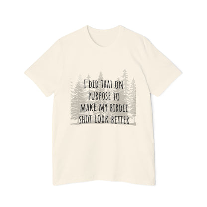 I Did That On Purpose... Disc Golf Humor Women's Premium T-Shirt