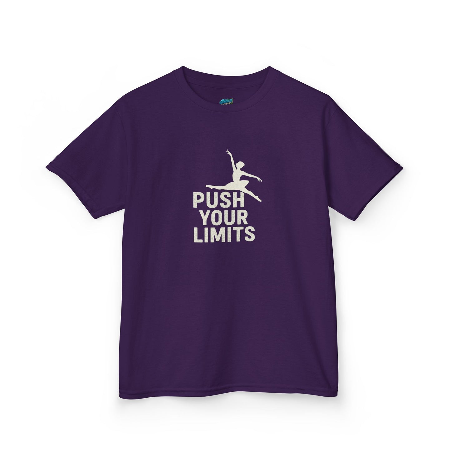 Push Your Limits Dancer Girls' Heavy Cotton T-Shirt