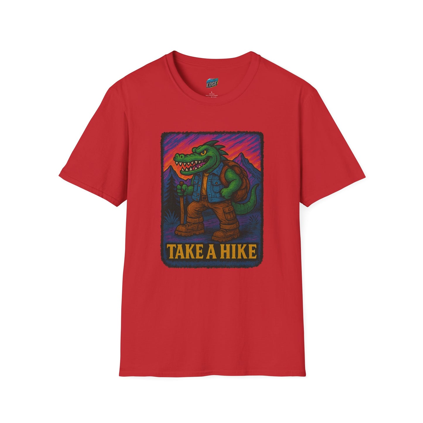 Take a Hike. Gator Hiking Men's Basic T-Shirt