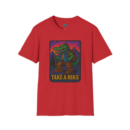 Take a Hike. Gator Hiking Men's Basic T-Shirt