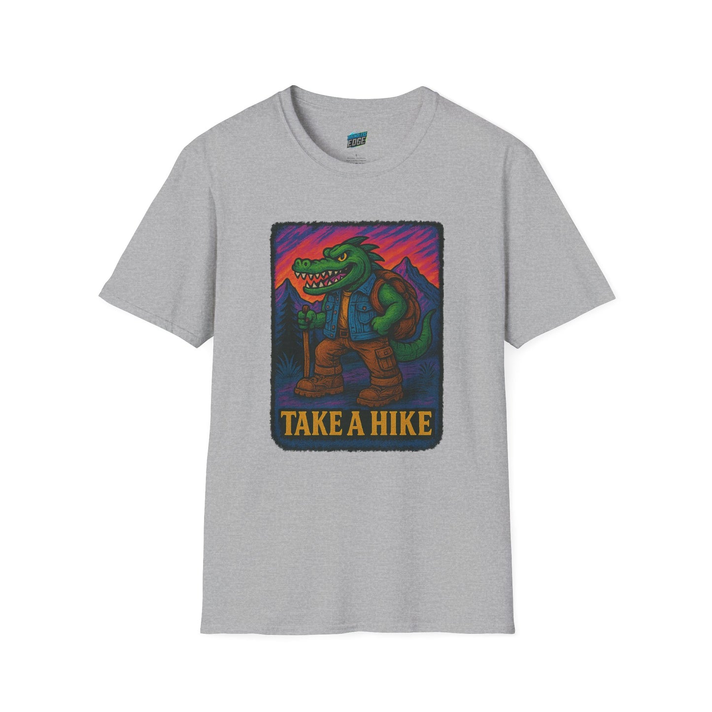Take a Hike. Gator Hiking Men's Basic T-Shirt