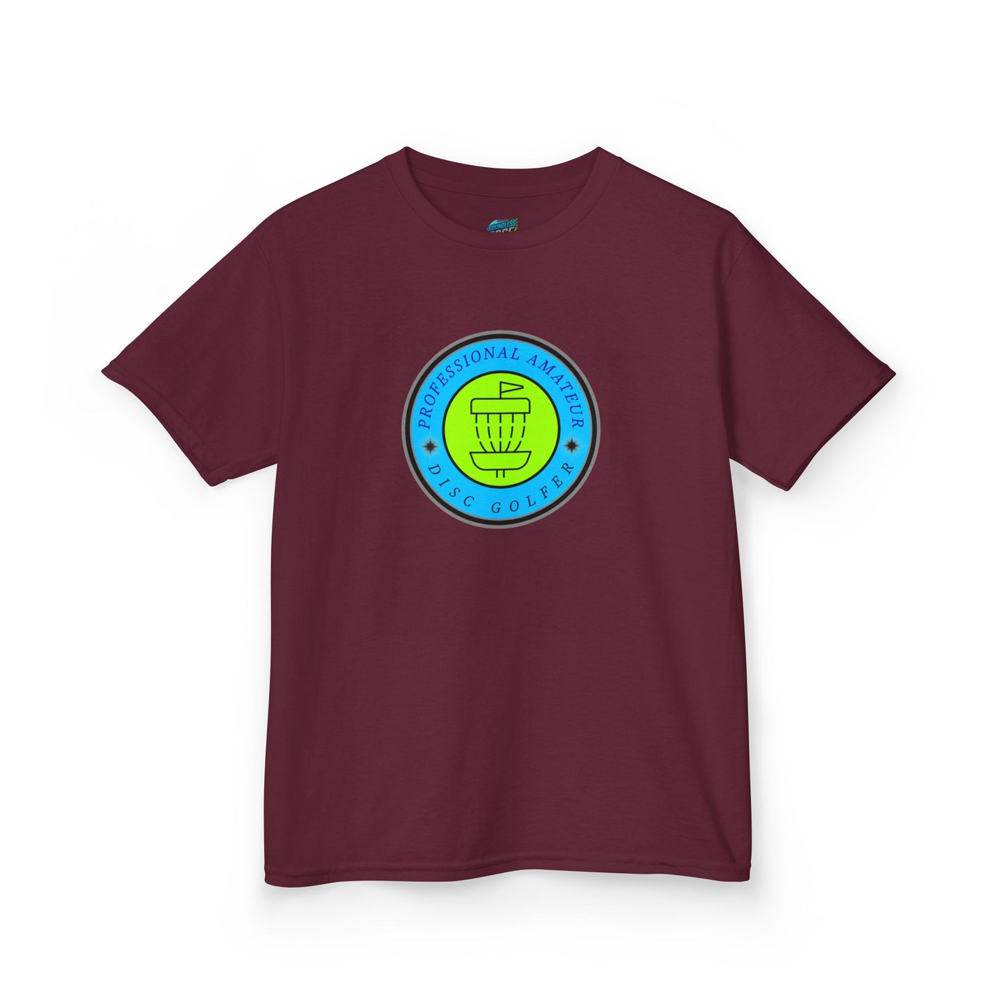 Professional Amateur Disc Golf Humor Boys' Heavy Cotton T-Shirt