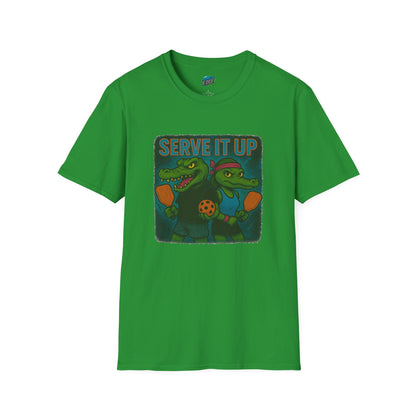 Serve It Up Pickleball Women's Basic T-Shirt