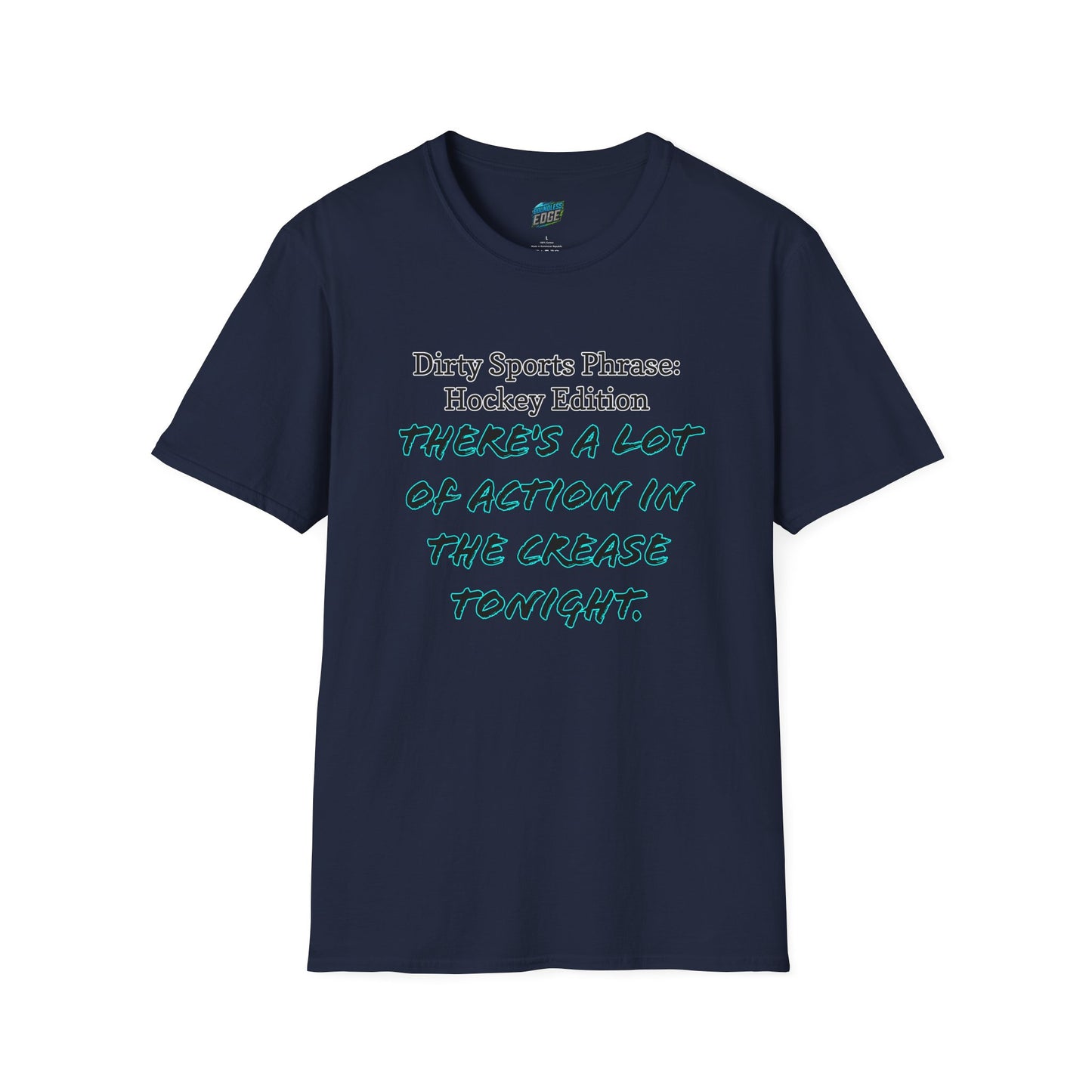 Dirty Sports Phrase... Hockey Humor Men's Basic T-Shirt