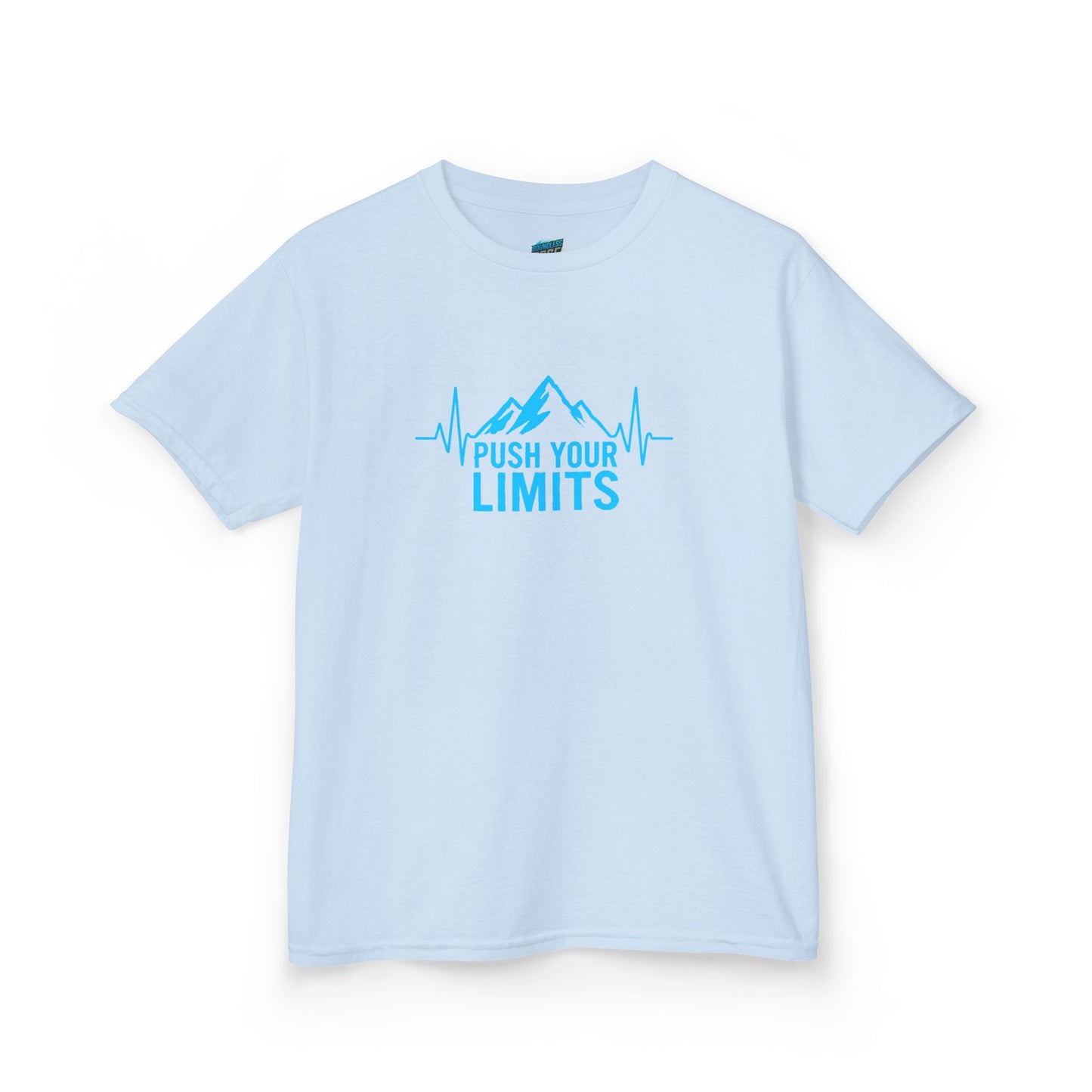 Push Your Limits Hiking Girls' Heavy Cotton T-Shirt