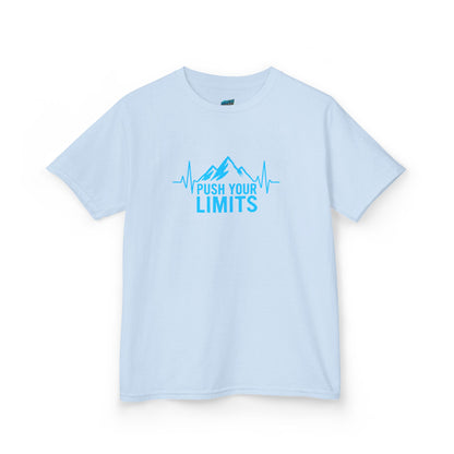 Push Your Limits Hiking Girls' Heavy Cotton T-Shirt
