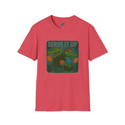 Serve It Up Pickleball Women's Basic T-Shirt