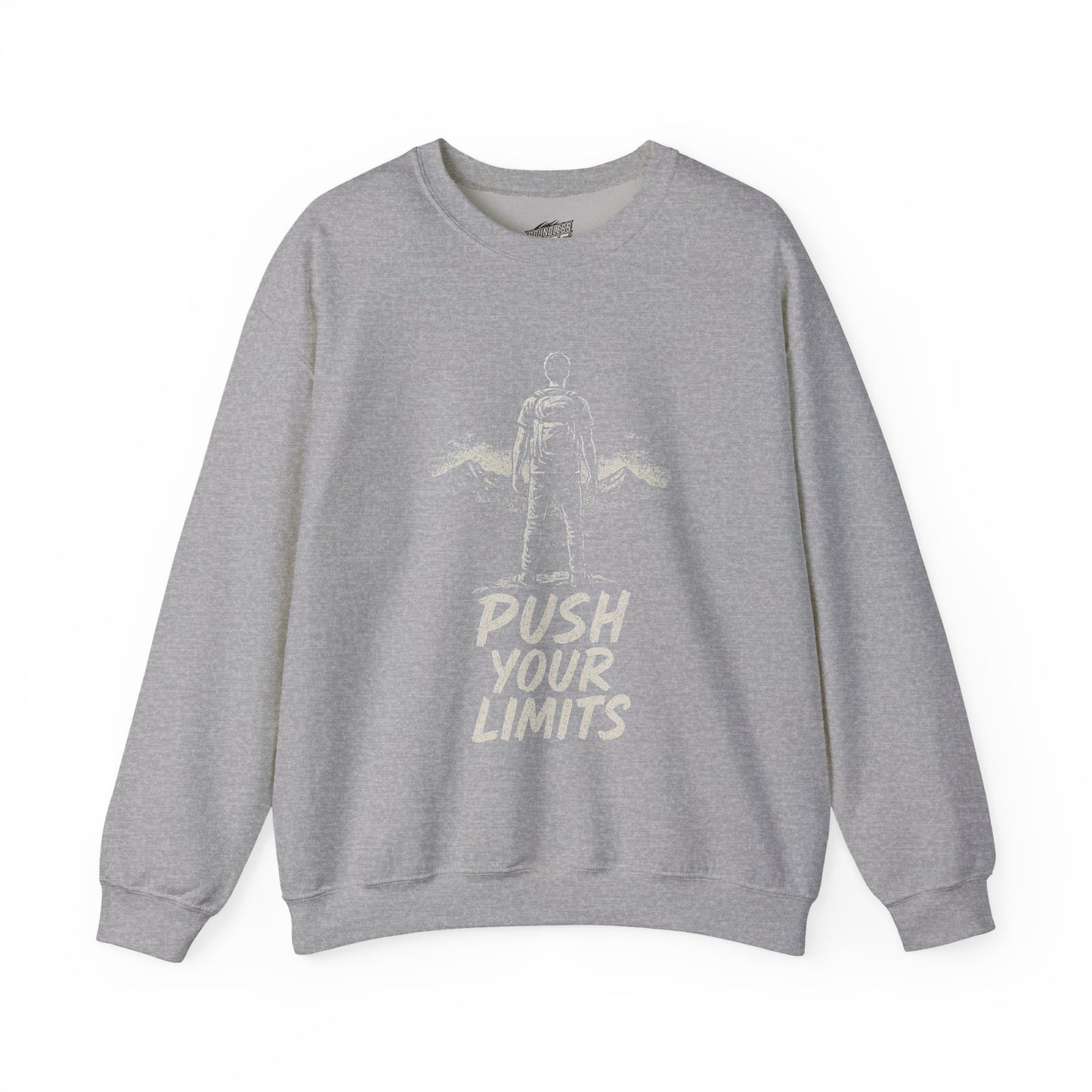 Summit Edition Push Your Limits Hiking Women's Basic Crewneck Sweatshirt