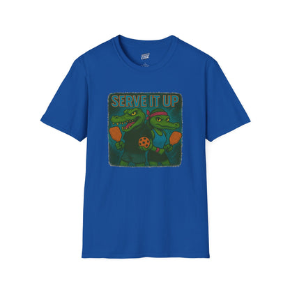Serve It Up Pickleball Men's Basic T-Shirt