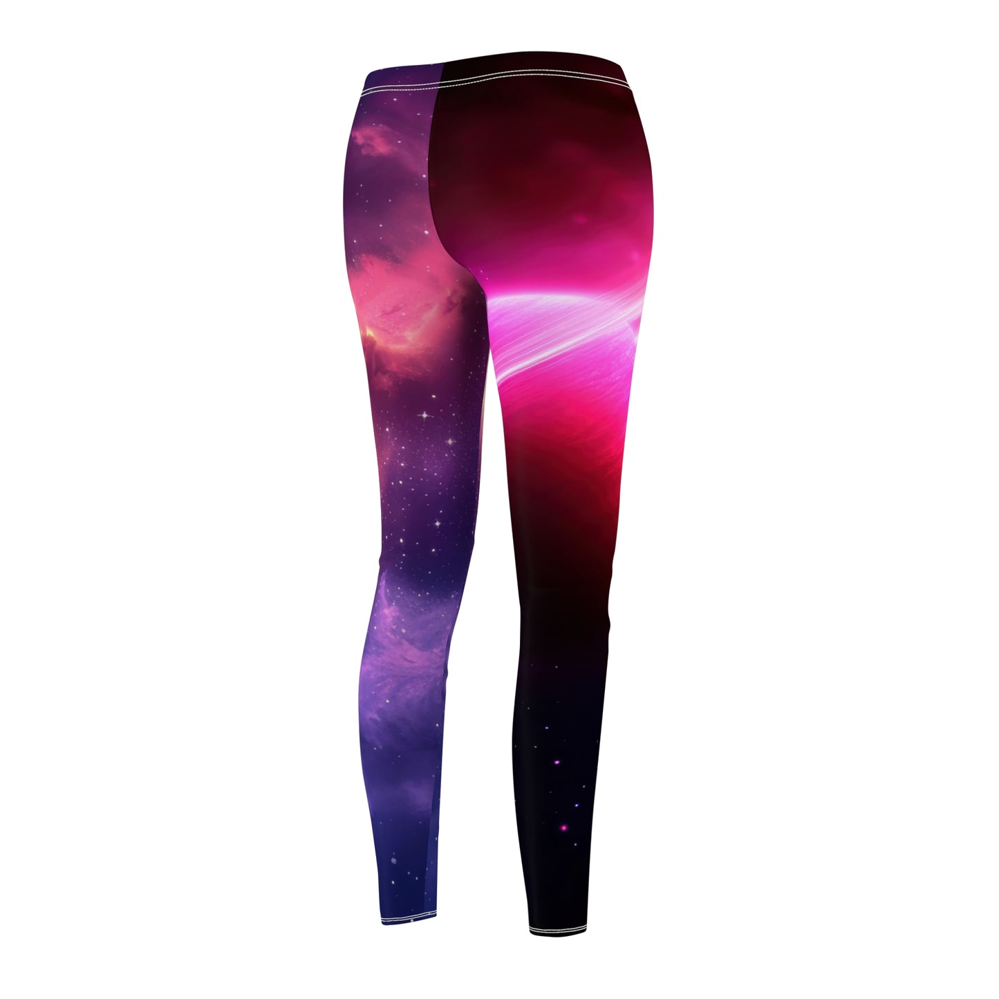 Galaxy Inspired Women's Cosmic Cut & Sew Casual Leggings Bottoms