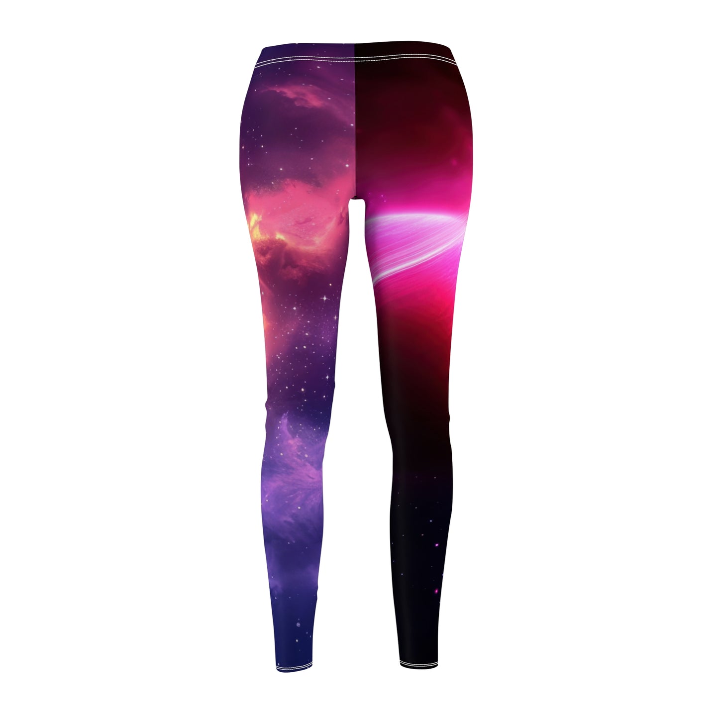 Galaxy Inspired Women's Cosmic Cut & Sew Casual Leggings Bottoms