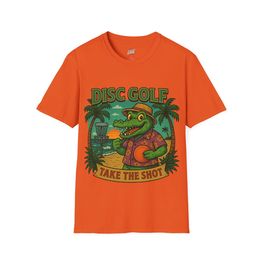 Gator Vibes Disc Golf Edition Men's Basic T-Shirt (Take the Shot)