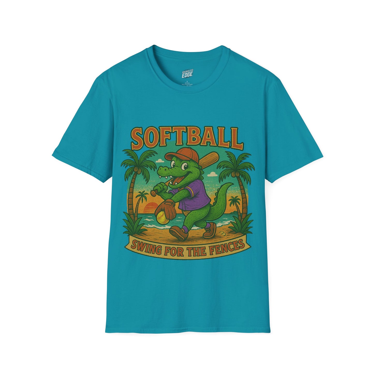 Gator Vibes Softball Edition Women's Basic T-Shirt (Swing for the Fences)