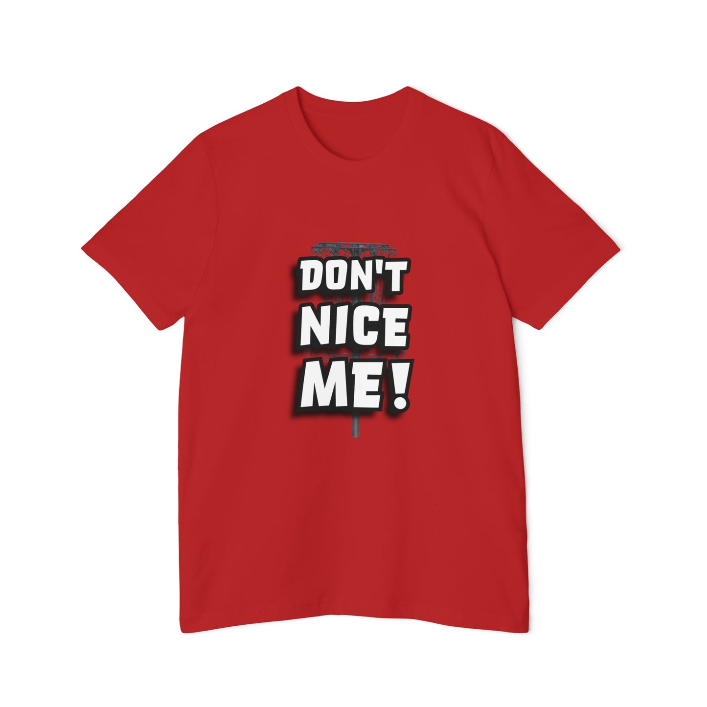 Don't Nice Me! Disc Golf Humor Women's Premium T-Shirt