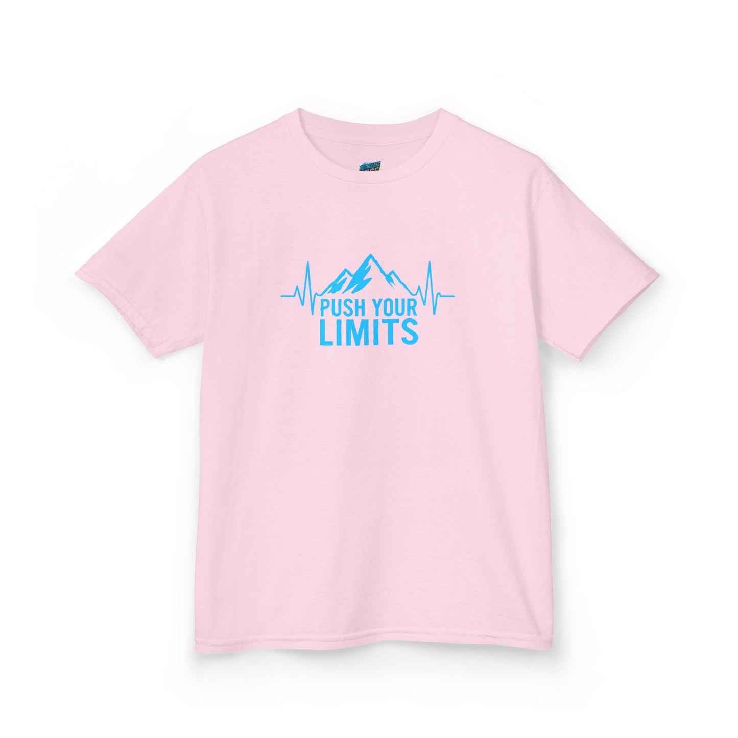 Push Your Limits Hiking Girls' Heavy Cotton T-Shirt