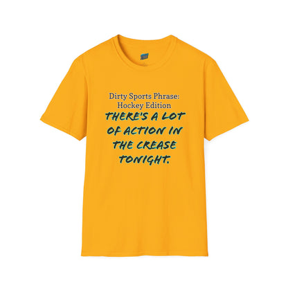 Dirty Sports Phrase... Hockey Humor Men's Basic T-Shirt