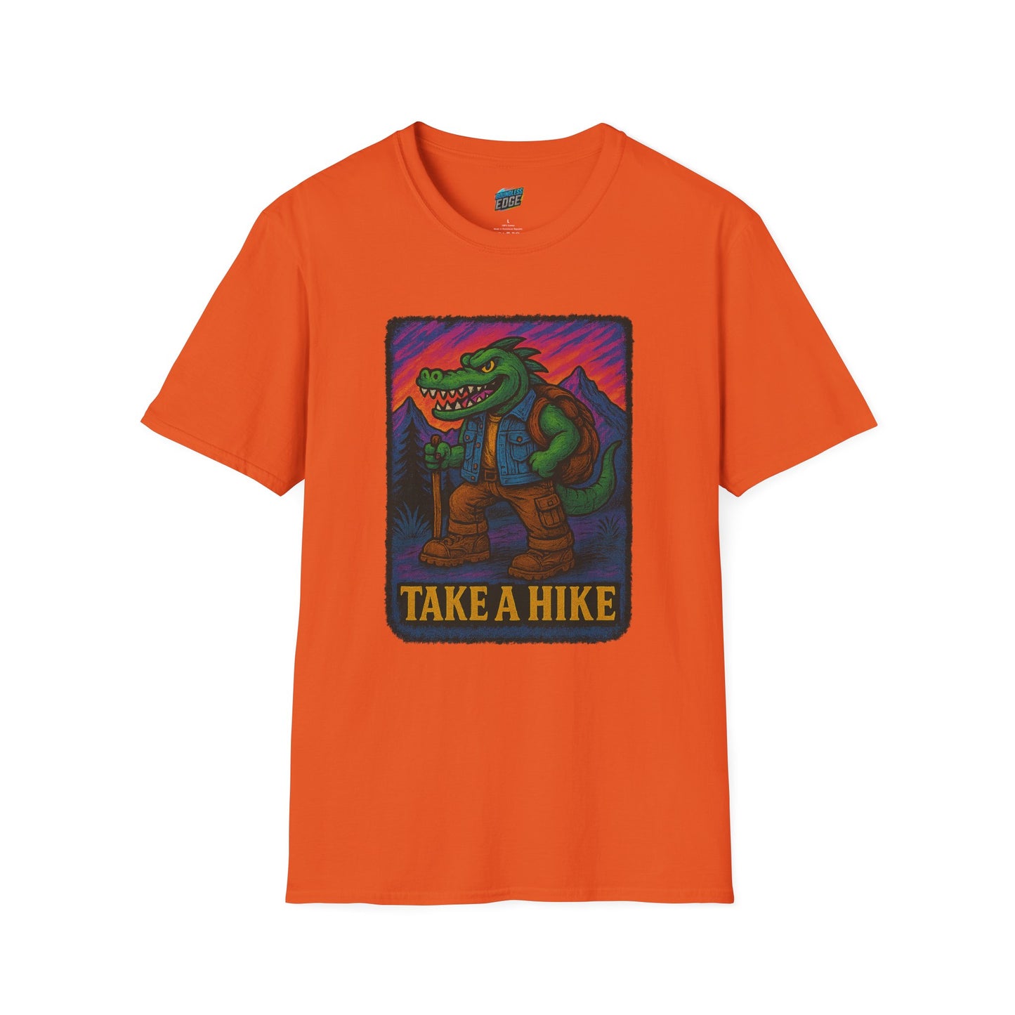 Take a Hike. Gator Hiking Men's Basic T-Shirt