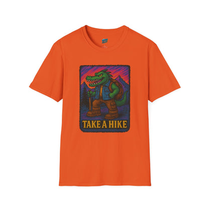 Take a Hike. Gator Hiking Men's Basic T-Shirt