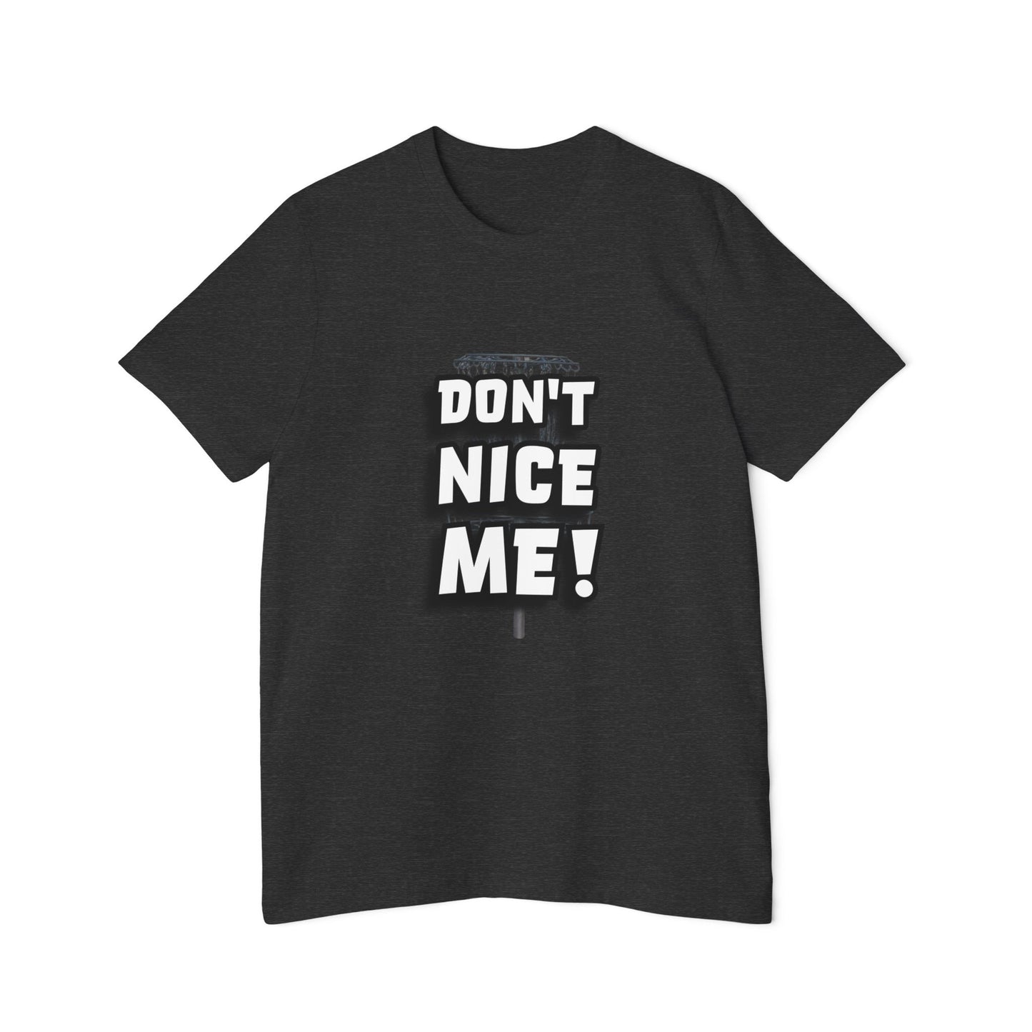 Don't Nice Me! Disc Golf Humor Women's Premium T-Shirt