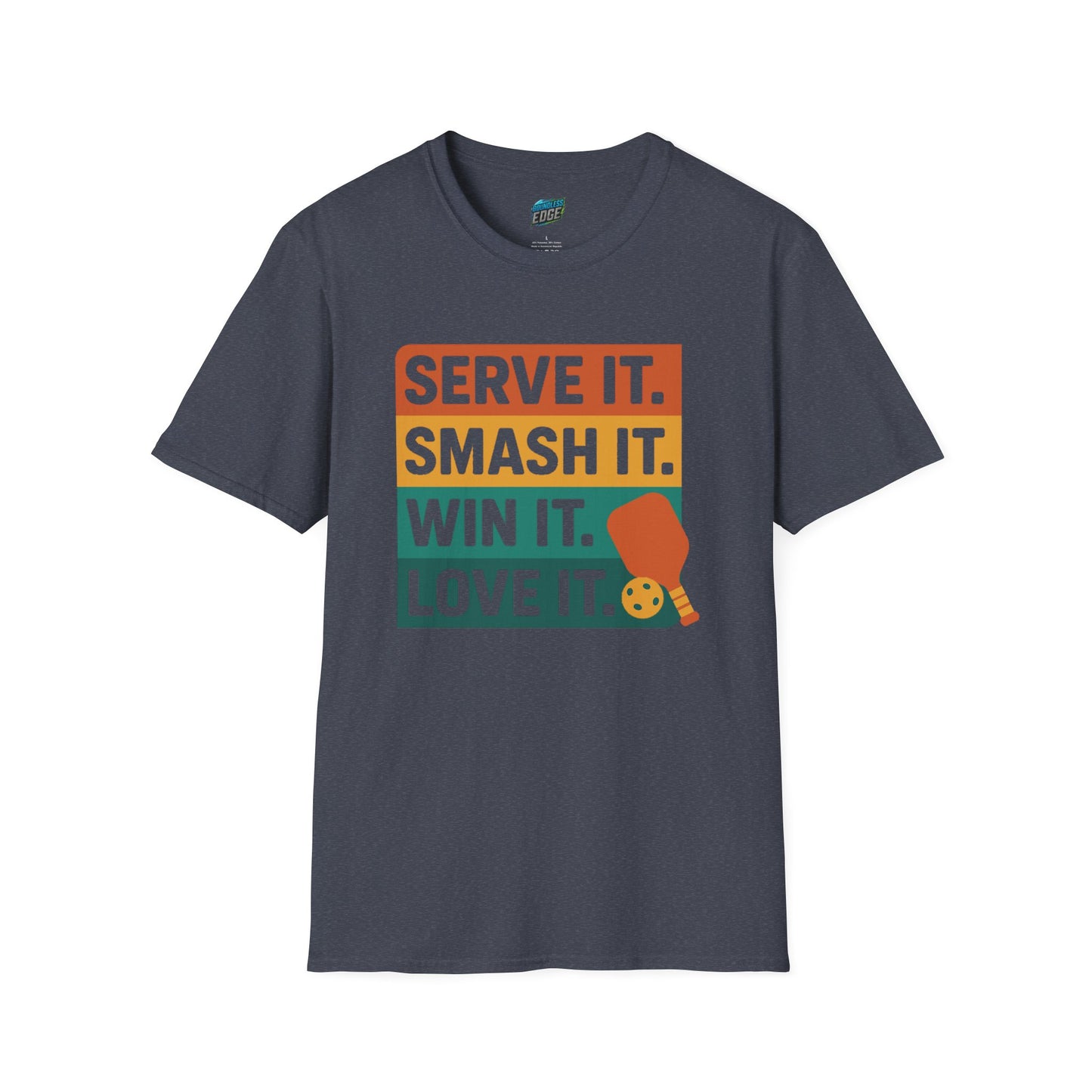 Serve it. Smash it. Win it. Love it. Pickleball Women's Basic T-Shirt