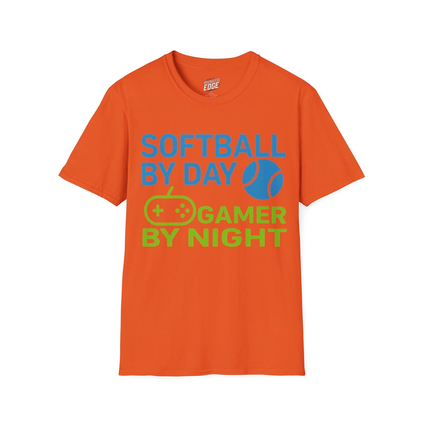 Softball by Day, Gamer by Night Women's Basic T-Shirt