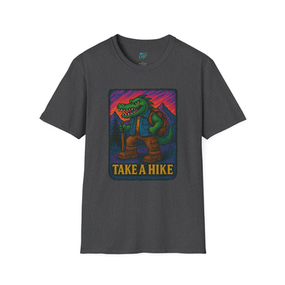 Take a Hike. Gator Hiking Men's Basic T-Shirt