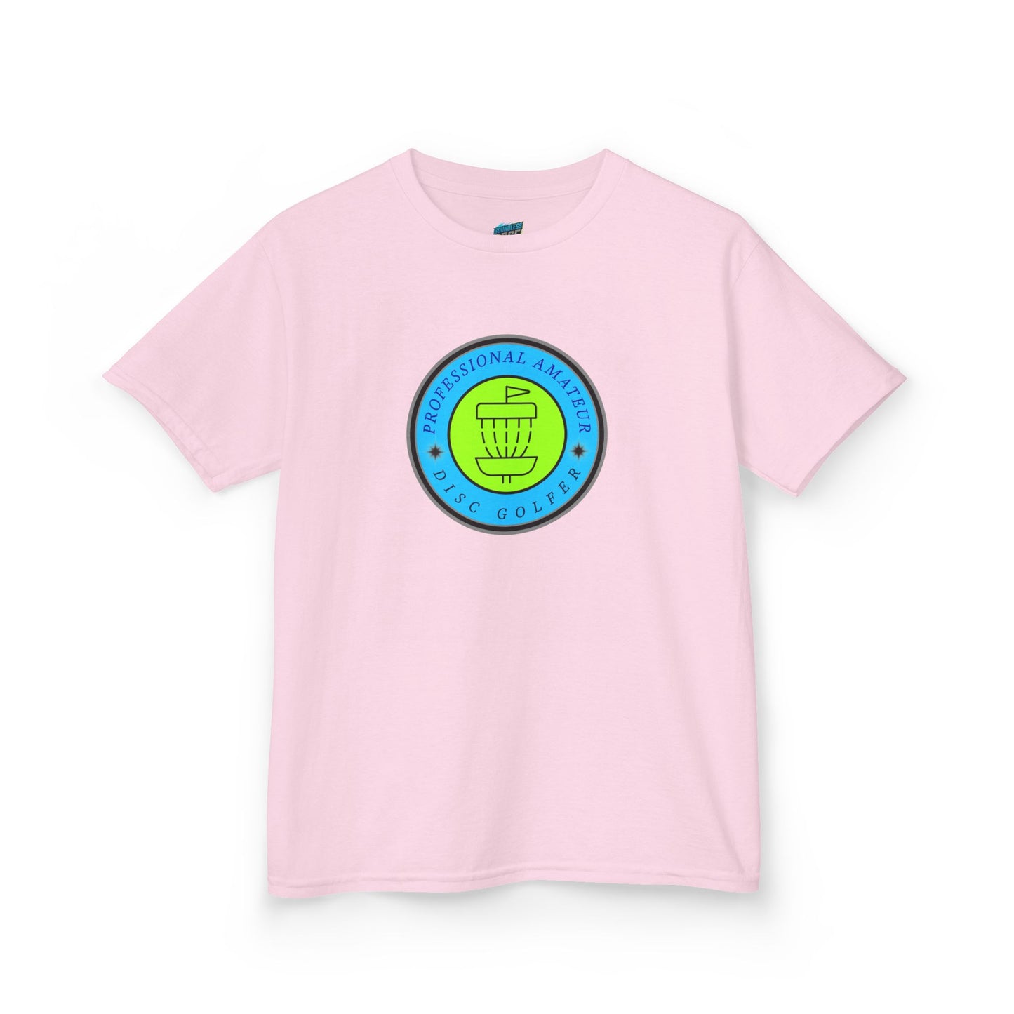 Professional Amateur Disc Golf Humor Boys' Heavy Cotton T-Shirt