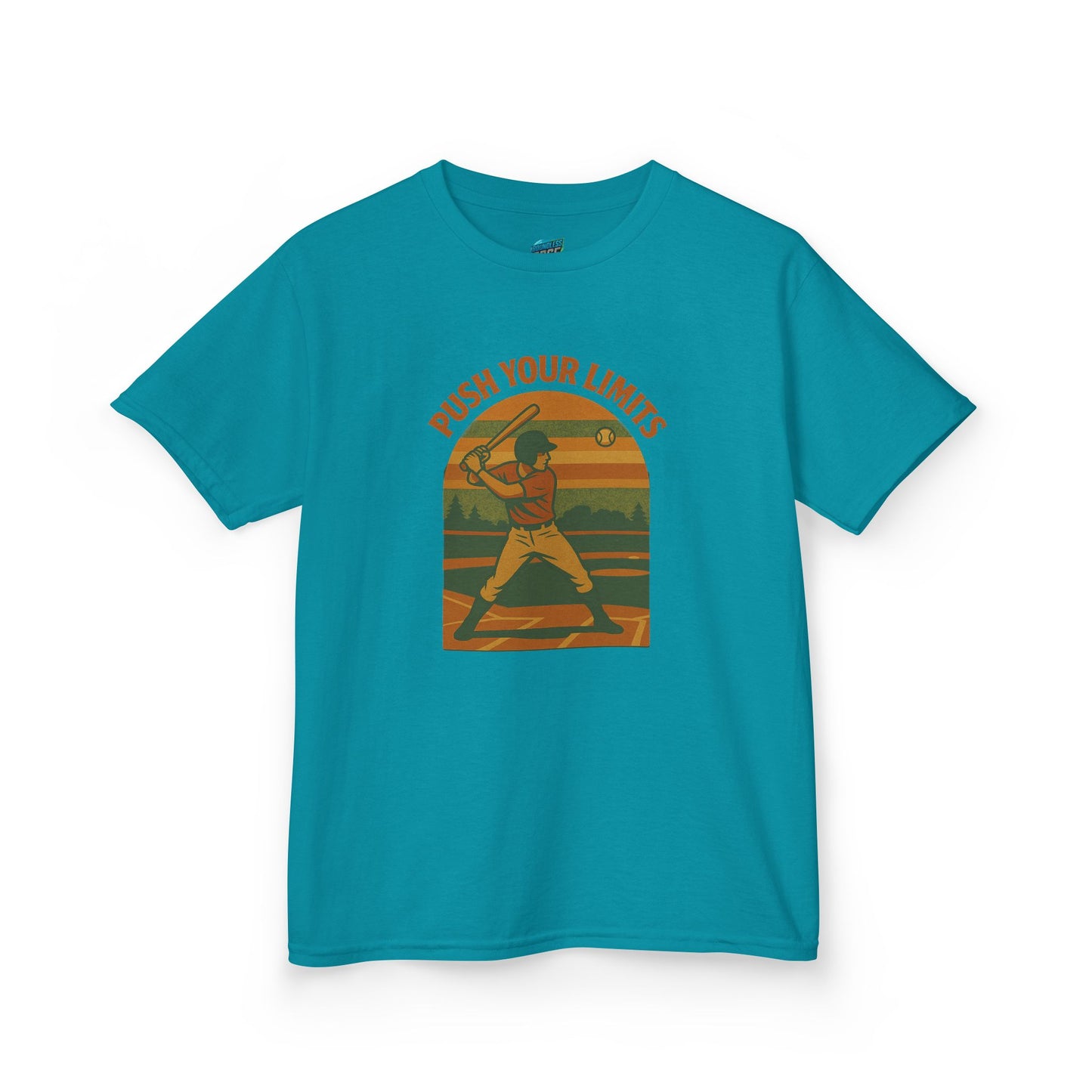 Push Your Limits Baseball Classic Boys' Heavy Cotton T-Shirt