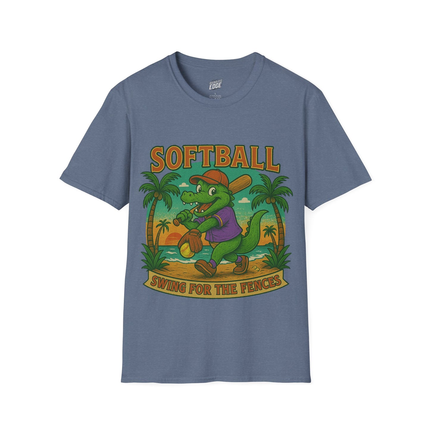 Gator Vibes Softball Edition Women's Basic T-Shirt (Swing for the Fences)