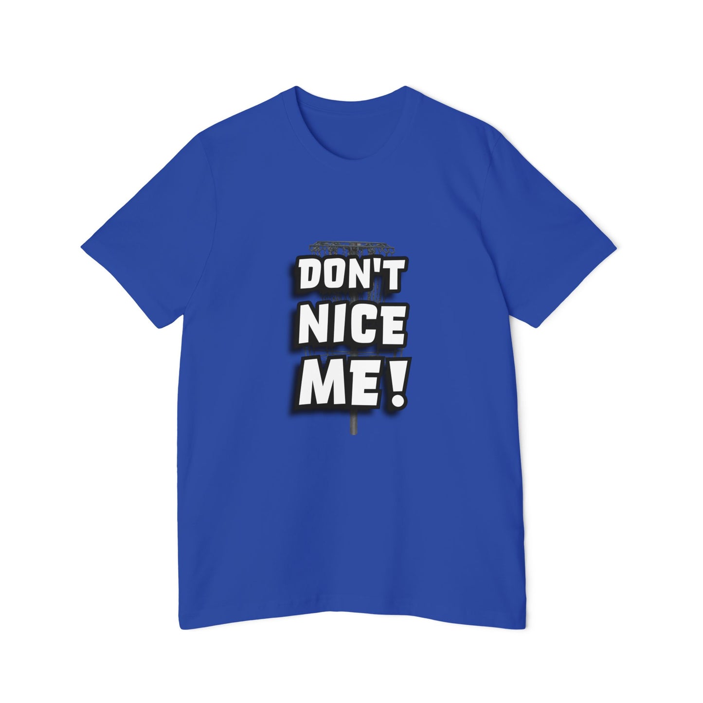Don't Nice Me! Disc Golf Humor Women's Premium T-Shirt