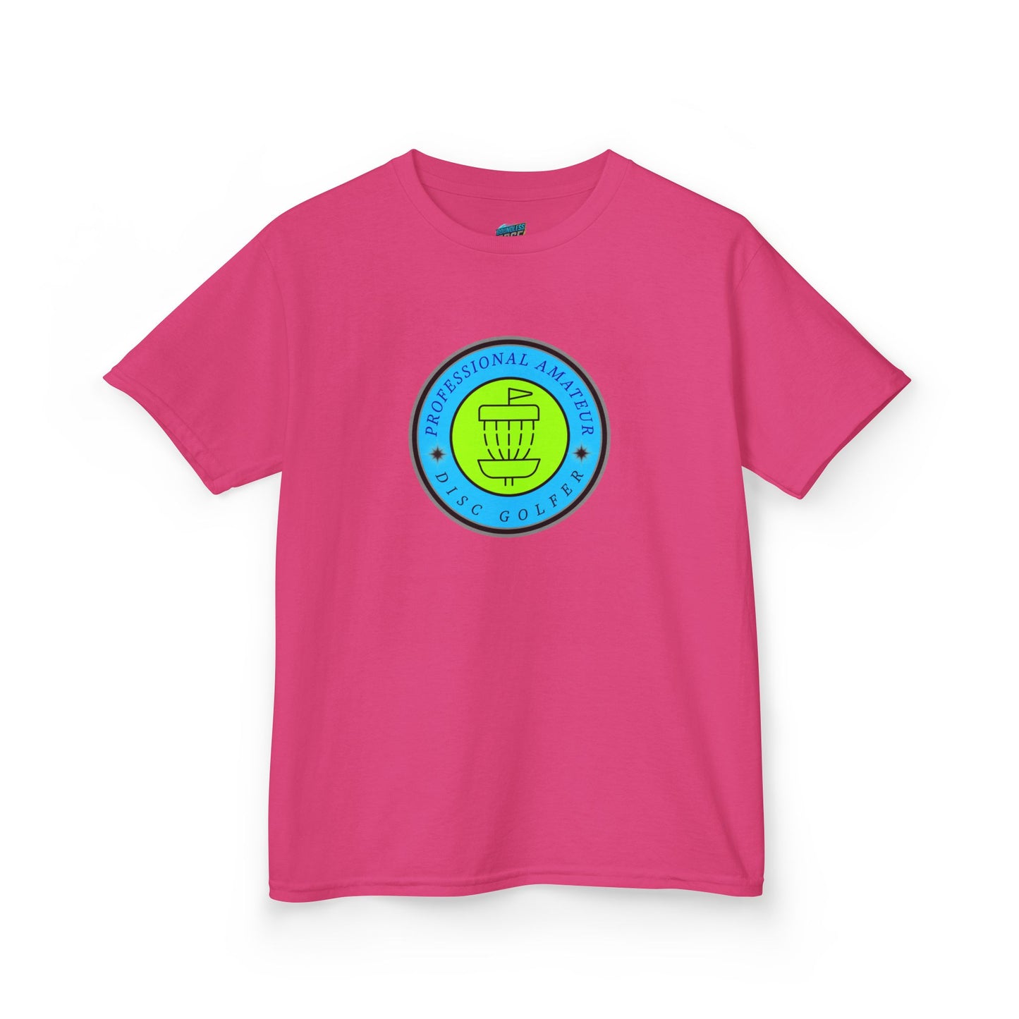 Professional Amateur Disc Golf Humor Boys' Heavy Cotton T-Shirt