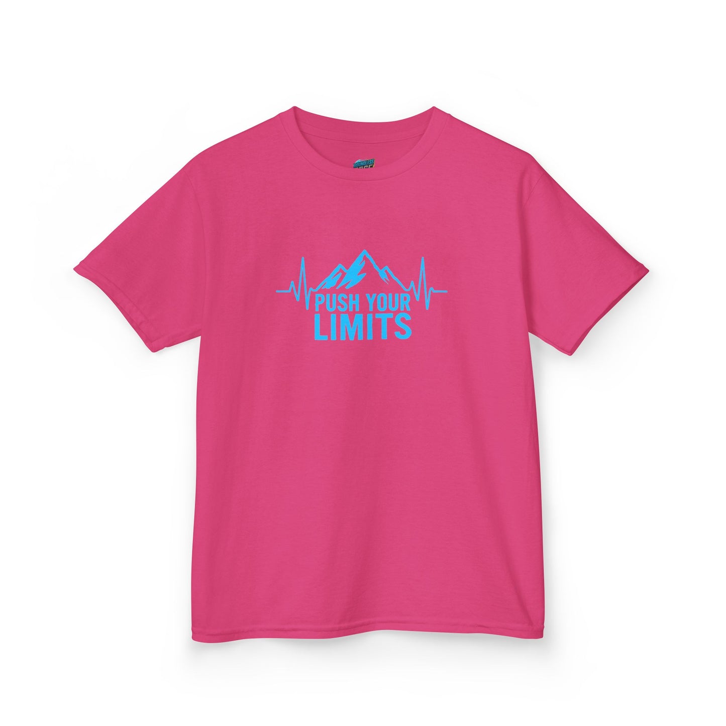 Push Your Limits Hiking Girls' Heavy Cotton T-Shirt