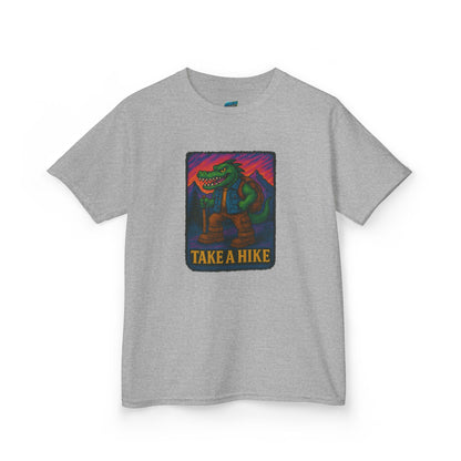 Take a Hike. Gator Hiking Boys' Heavy Cotton T-Shirt