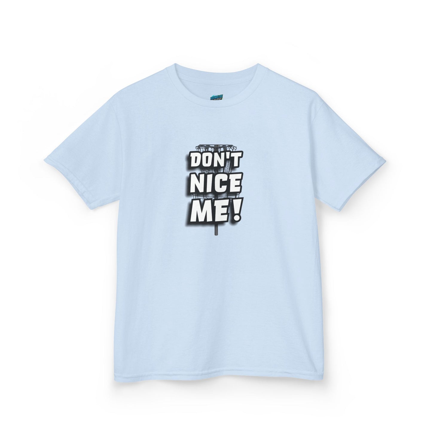 Don't Nice Me! Disc Golf Humor Boys' Heavy Cotton T-Shirt